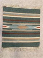 Miniature Navajo rug