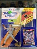 1992 CHUCK FINLEY STARTING LINE UP FIGURINE