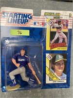 1993 JOSE CANSECO STARTING LINE UP FIGURINE