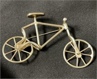 Vintage Sterling Bicycle Pin
