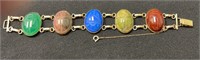 Vintage Gold-Filled Scarab Bracelet