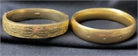 Two Gold-Filled Bracelets