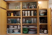 Dinnerware, Glasses, Pots and Pans