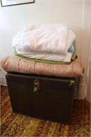 Blanket Chest and Bedding