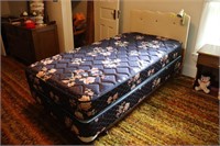 Twin Size bed with Mattress and Box Springs
