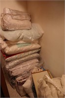 Large Assortment of Comforters, Blankets & Pillow