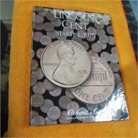 Lincoln Cents and Book