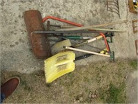 Yard Tools, Spades, Potato Fork, Saw, Shovels, Hoe