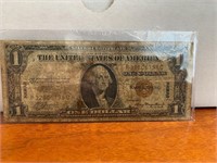 1935 A $1 Hawaii WWII Emergency Silver Certificate