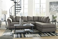 Ashley 75005 Darcy Cobblestone Sectional Sofa