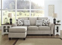 Ashley 49701 Abney Driftwood 92" Sofa-Chaise