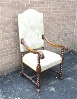 Throne Arm Chair 51"H