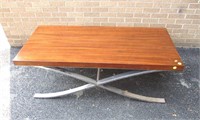 Barcelona Style Coffee Table 20"Hx56"Wx26"D