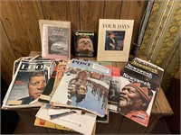 Post, Look, Newsweek Magizines--Kennedy items