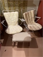 2-metal Swivel Chairs & stool
