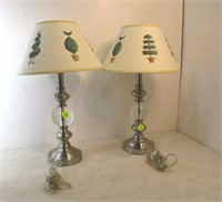 Pr Table Lamps
