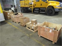 Lot of (6) Pallets of Misc Parts FOR PARTS ONLY