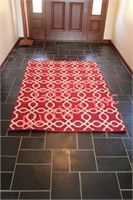 Red/White Rug