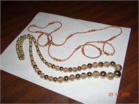 2 Beaded Necklaces