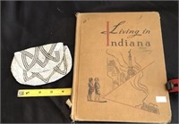 Beaded Coin Purse And Living In Indiana Book