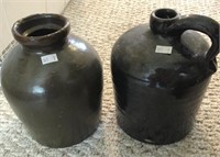 Crock Jug And Vase