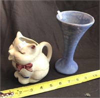 Puss-n-boots Pitcher And Vase
