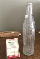 Advertising Mirror And Wabash County Bottle
