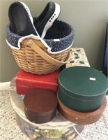 Basket And Boxes