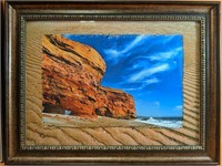 LE Photograph "Red Cliffs", 17" x 21.5"
