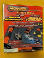 Like New Micro Speed Rally Raceway 102pcs