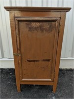Vintage storage cabinet 18.5" x 17.5" x 32.5"H