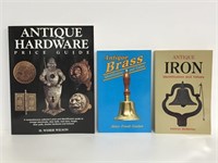 Three antique pricing & identification guides
