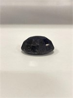 Oval cut faceted 21.80tcw Mozambique Blue sapphire