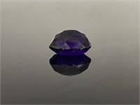 Oval cut faceted Amethyst 9.60tcw