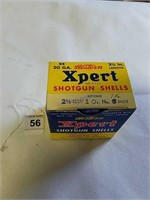 25ct Vintage Winchester Xpert 2 3/4 20ga
