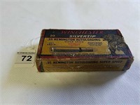 20ct-Vintage Winchester Silver Tip .35Rem