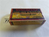 20ct-Vintage Winchester  Super Speed .30Rem