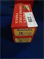 2X-50ct Rem CF .38spl  Unprimed Cases