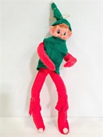 Elf on a shelf like figure ornament