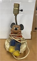 12" Working Vintage Mickey Mouse Needs Cleaning