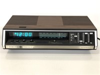 Vintage General Electric alarm clock stereo