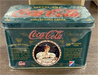 Metal Art Coca Cola Collectors Cards