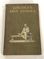 Lincoln’s Own Stories antique book