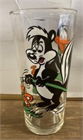 1976 Pepsi Glass with Cartoon Characters no ship