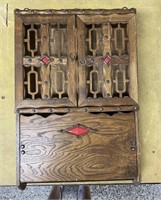16x27in. Wooden Medicine Cabinet
