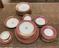 44 Pieces of Limoges Made in France NO ship