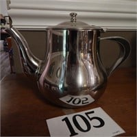 18/8 STAINLESS STEEL TEAPOT 7 IN