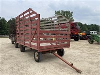 16' wood bale cage & gear
