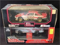 Racing Champions Die Cast Bank and Stock Car