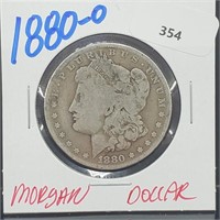 1880-O 90% Silver Morgan $1 Dollar